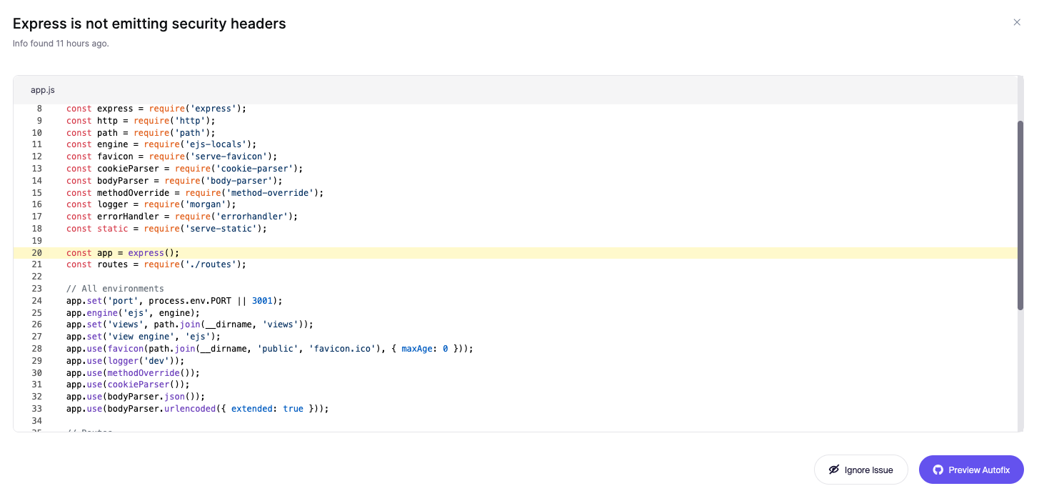 SAST code analysis